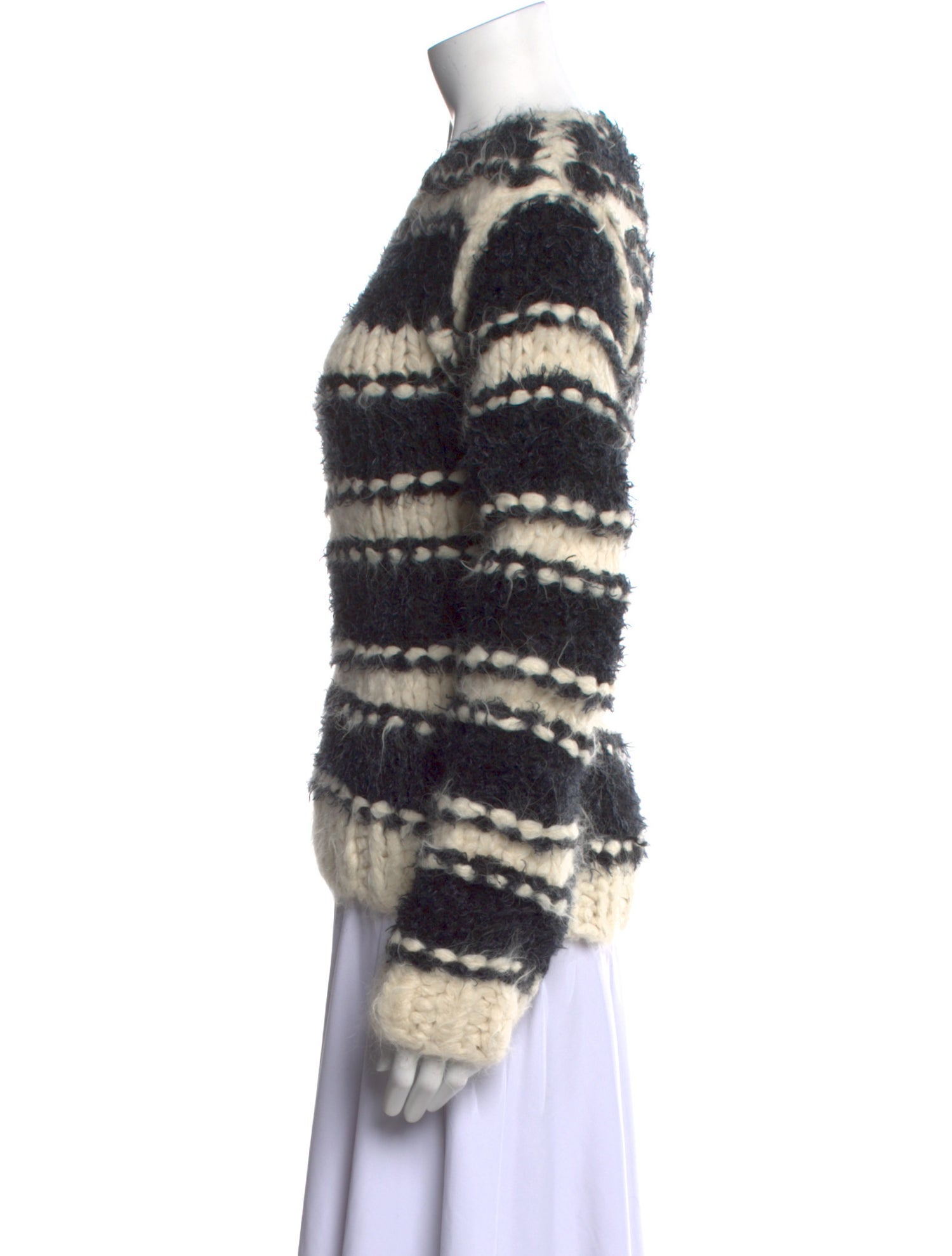 Iro Alpaca Striped Sweater