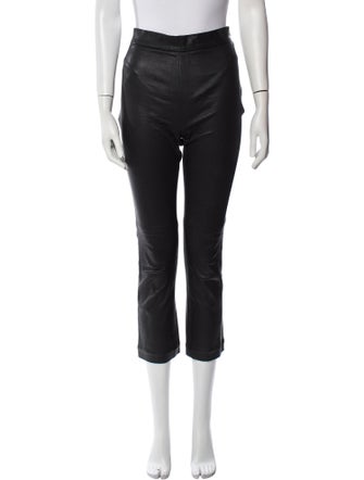 Iro Leather Straight Leg Pants