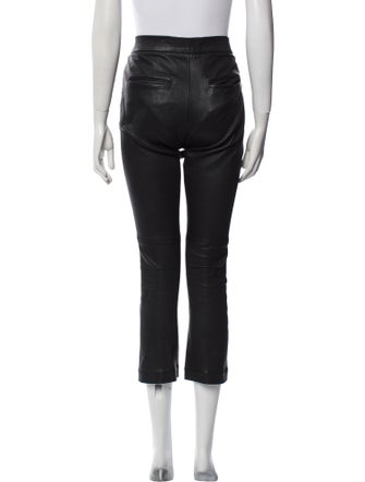 Iro Leather Straight Leg Pants