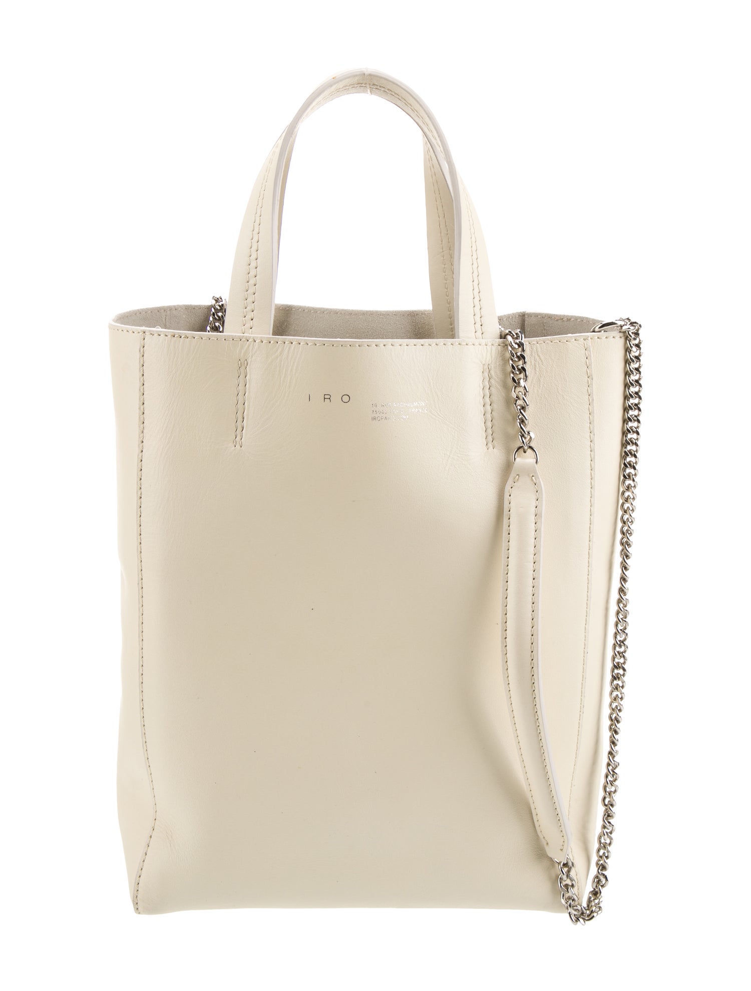 Iro Leather Top Handle Bag