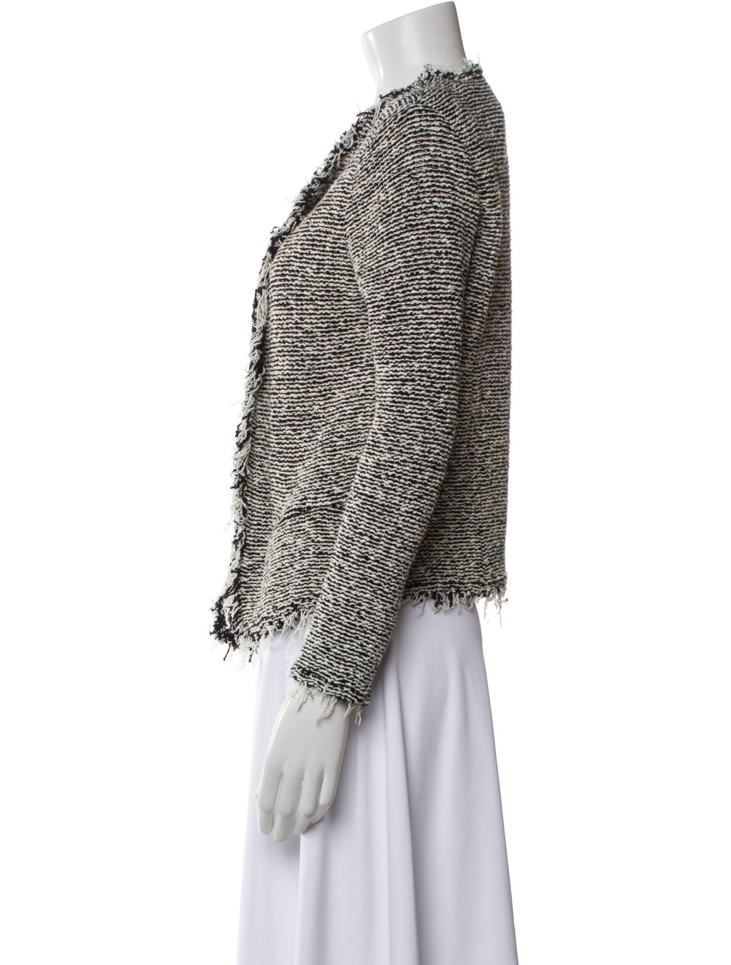 Iro Tweed Pattern Evening Jacket