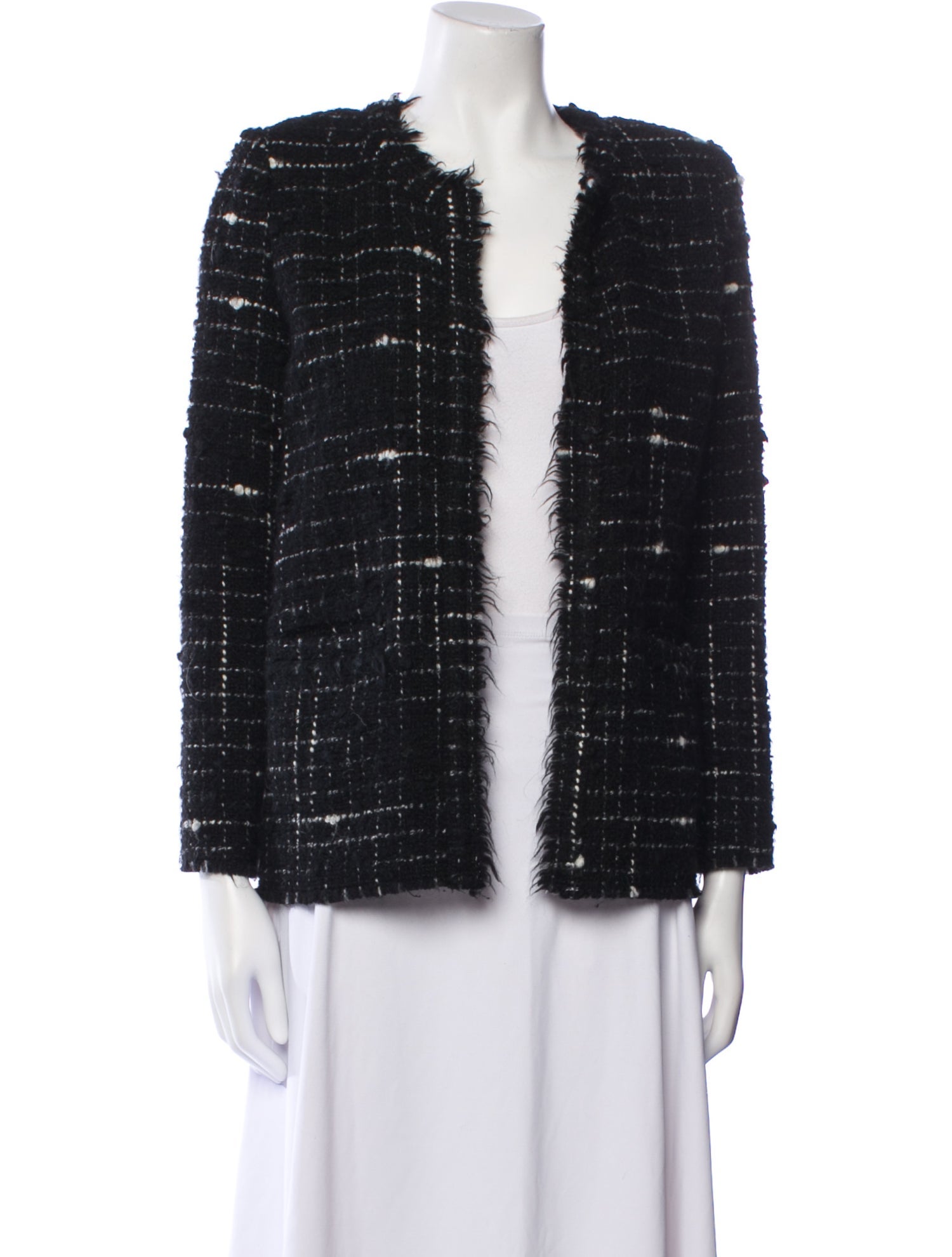 Iro Tweed Pattern Evening Jacket