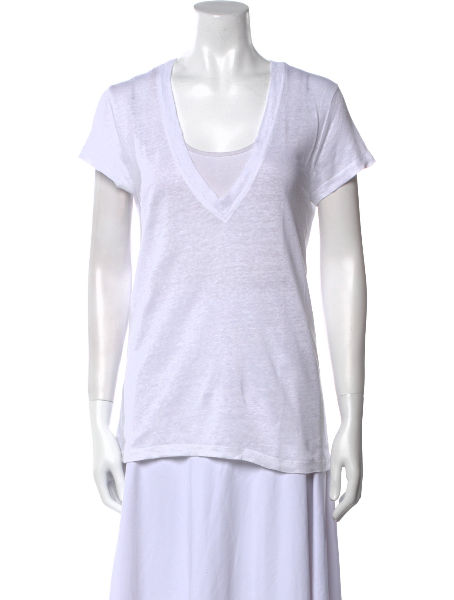 Iro V-Neck Short Sleeve T-Shirt