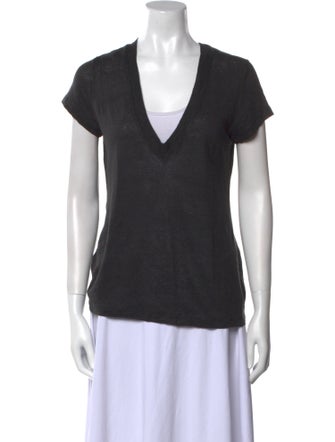 Iro V-Neck Short Sleeve T-Shirt