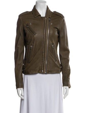 Iro Leather Biker Jacket