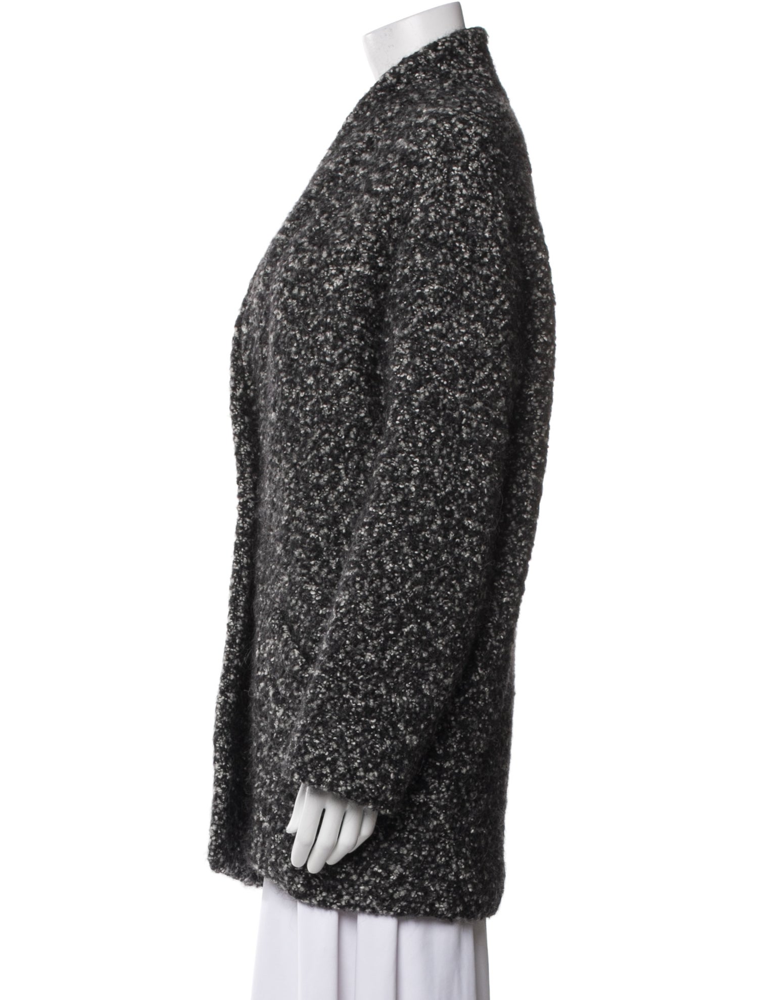 Iro Tweed Pattern Coat