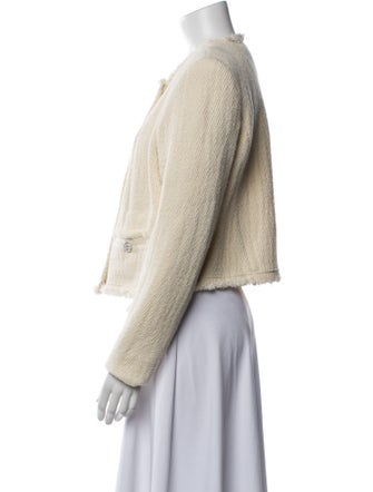 Iro Tweed Pattern Evening Jacket