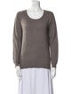Iro Scoop Neck Long Sleeve Sweatshirt