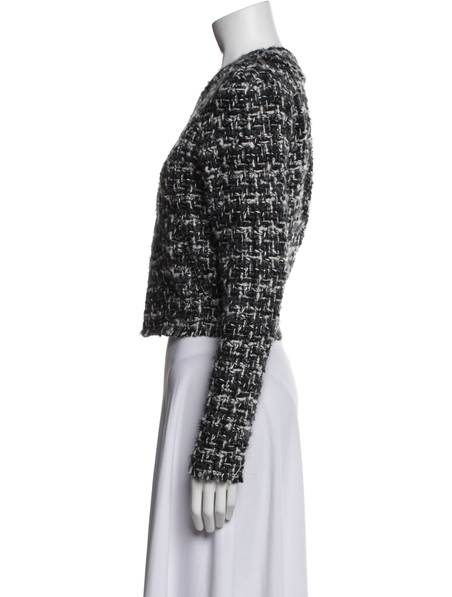 Iro Tweed Pattern Evening Jacket