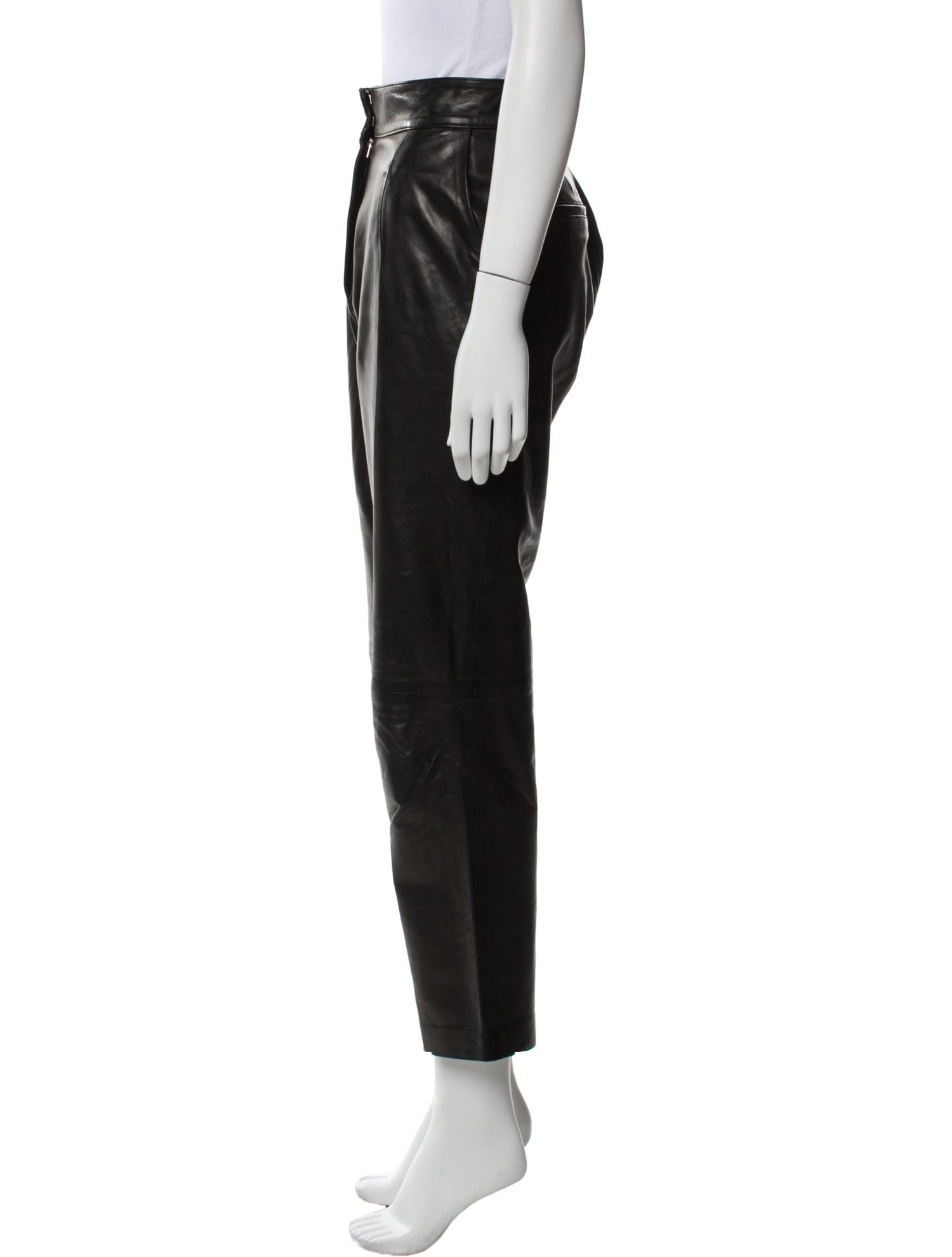 Iro Leather Straight Leg Pants