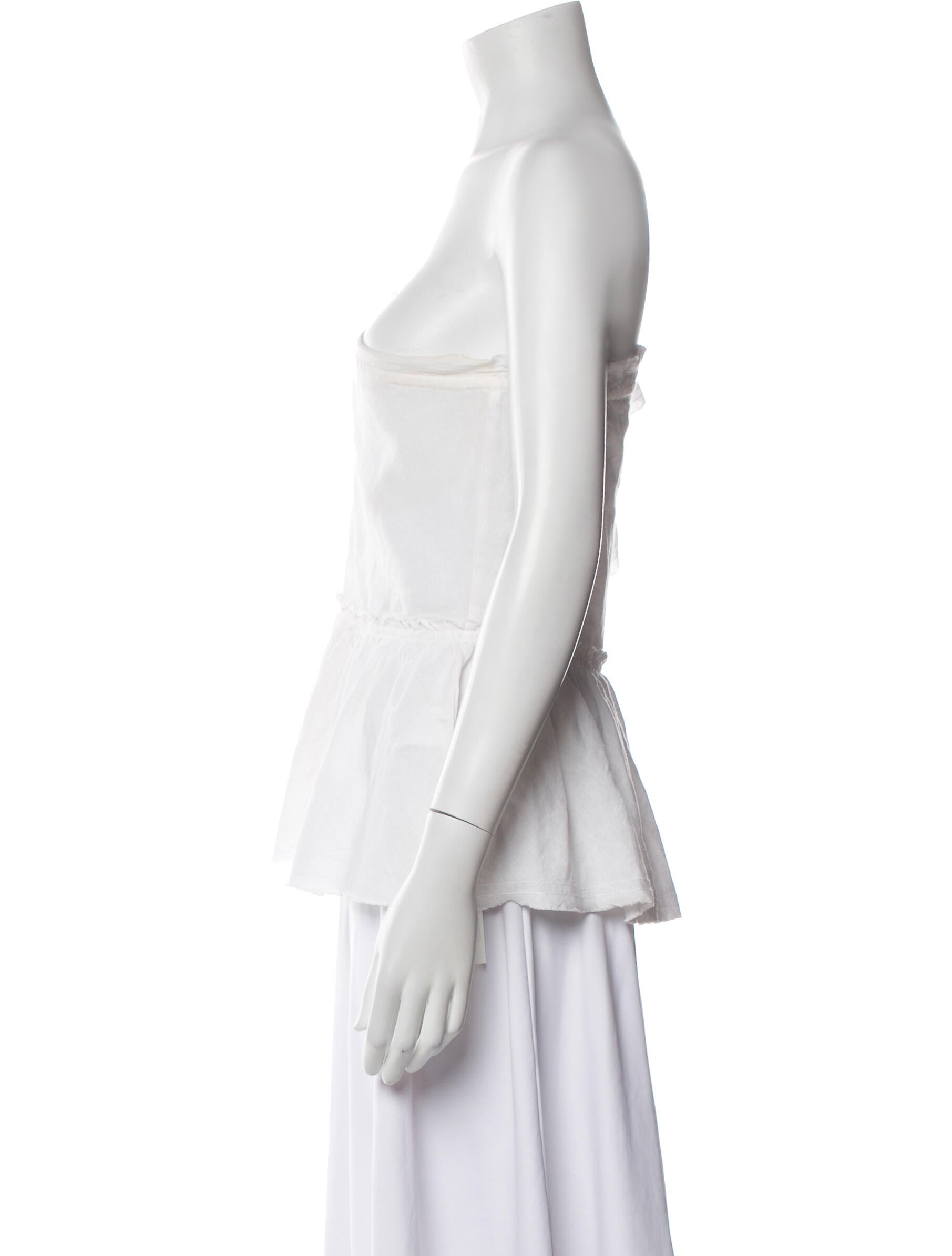 Iro One-Shoulder Short Sleeve Blouse