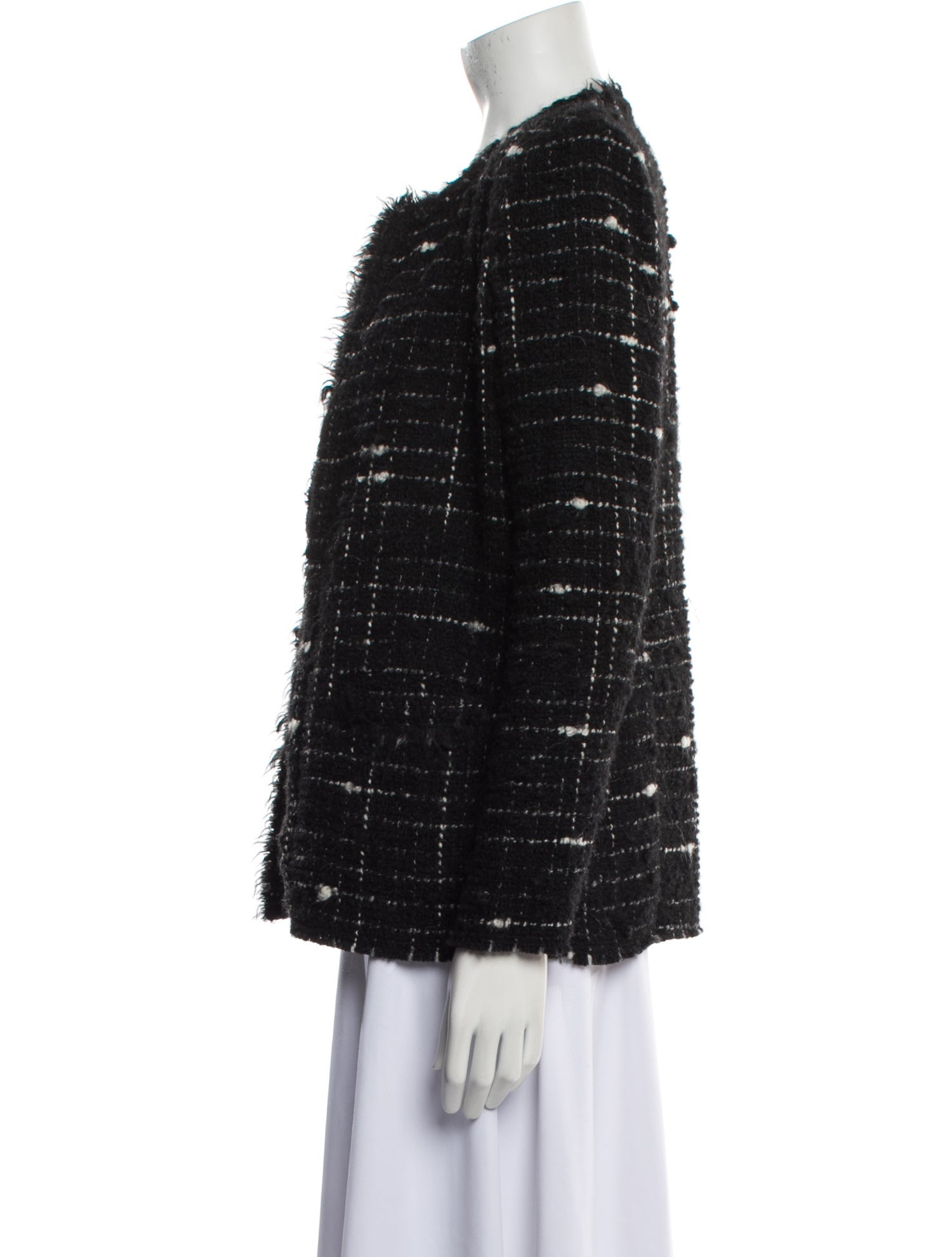 Iro Tweed Pattern Evening Jacket