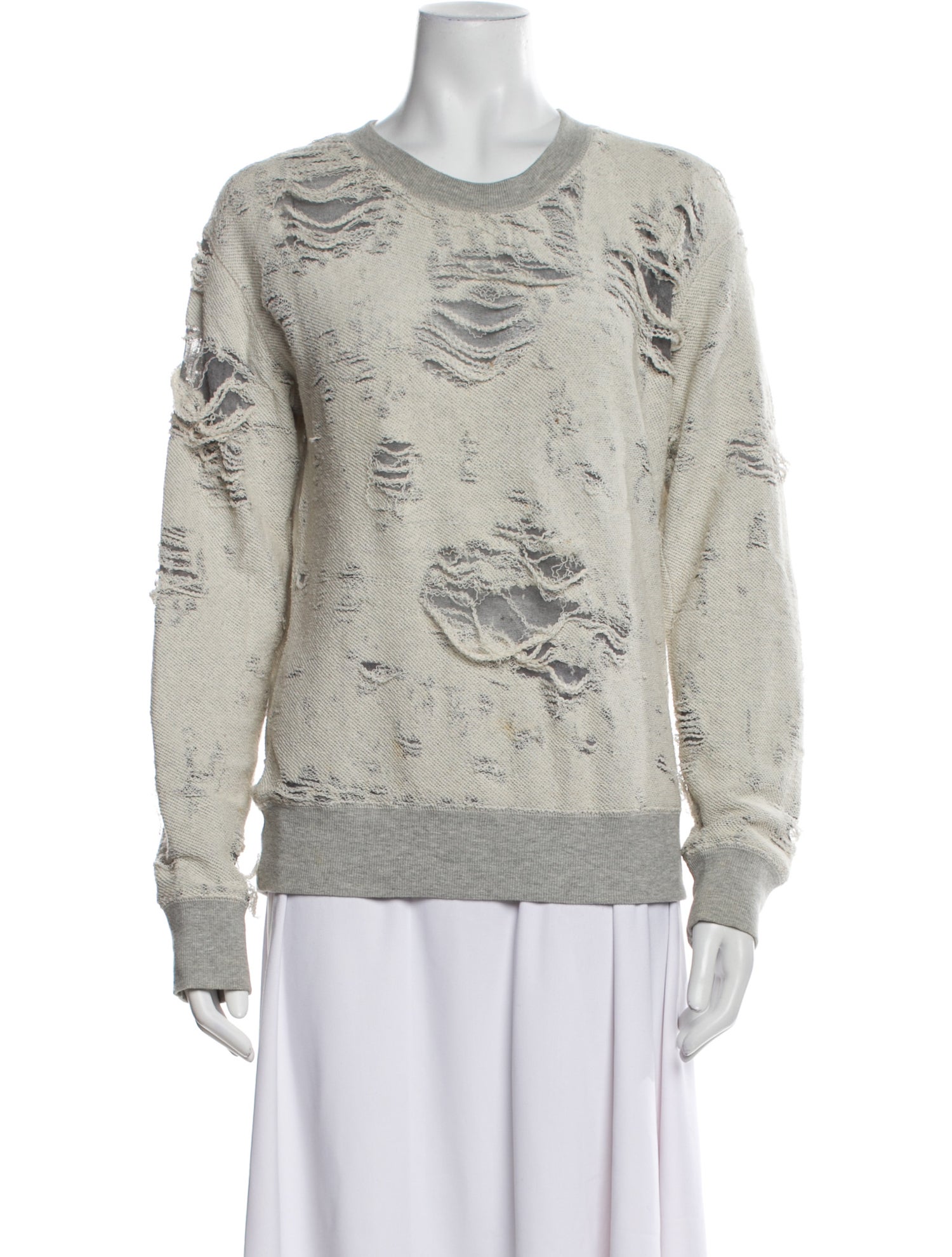 Iro Crew Neck Long Sleeve Sweatshirt