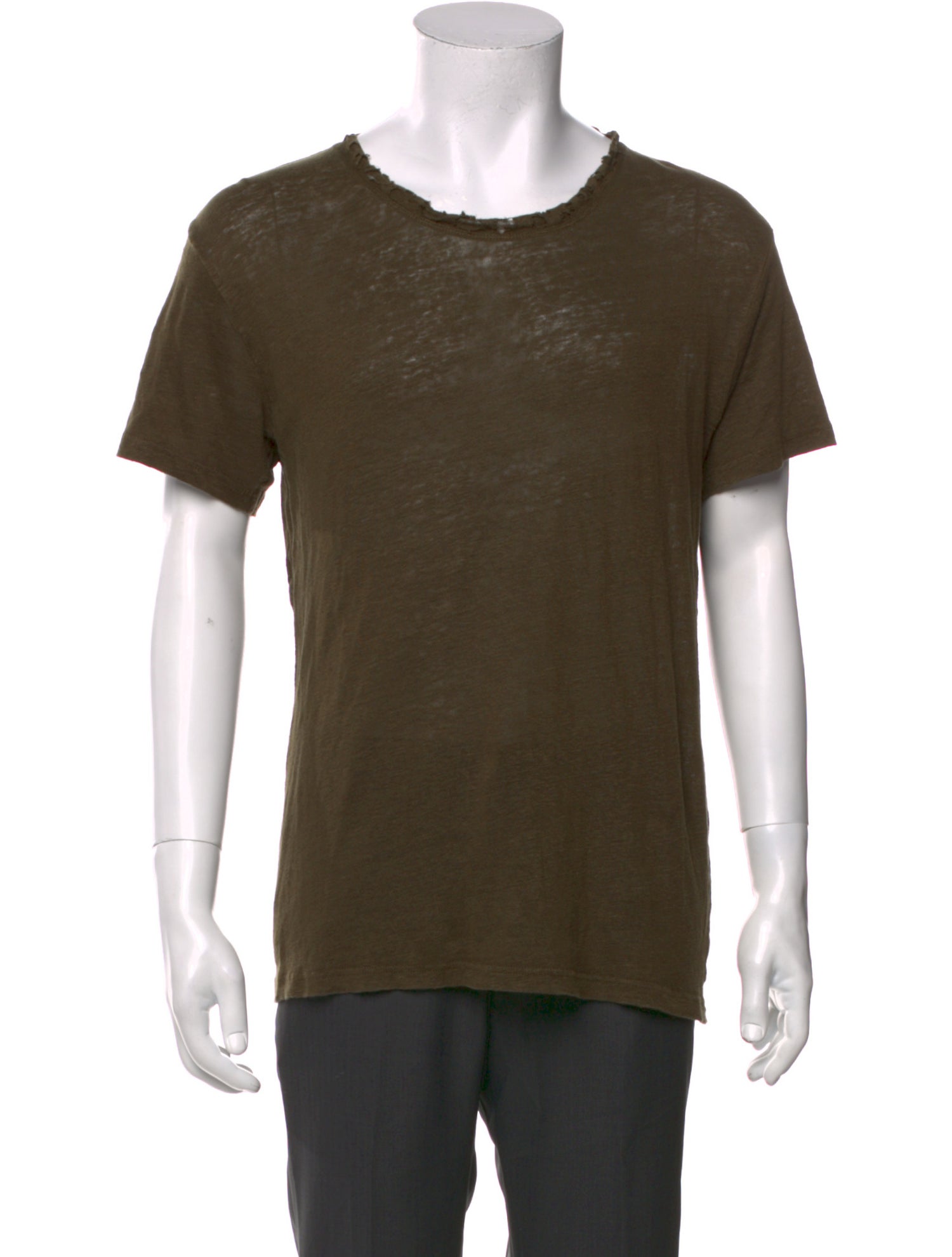Iro Linen Crew Neck T-Shirt