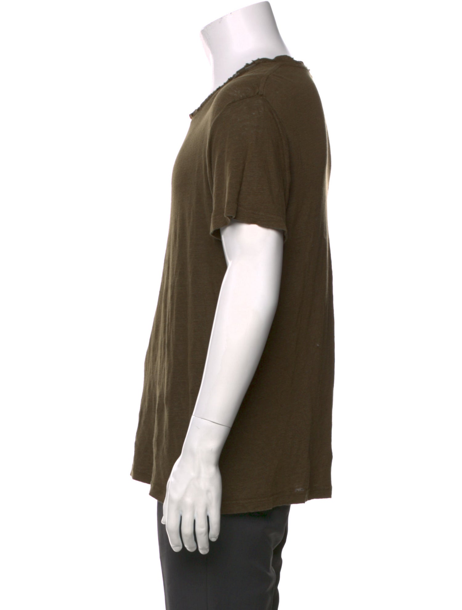 Iro Linen Crew Neck T-Shirt