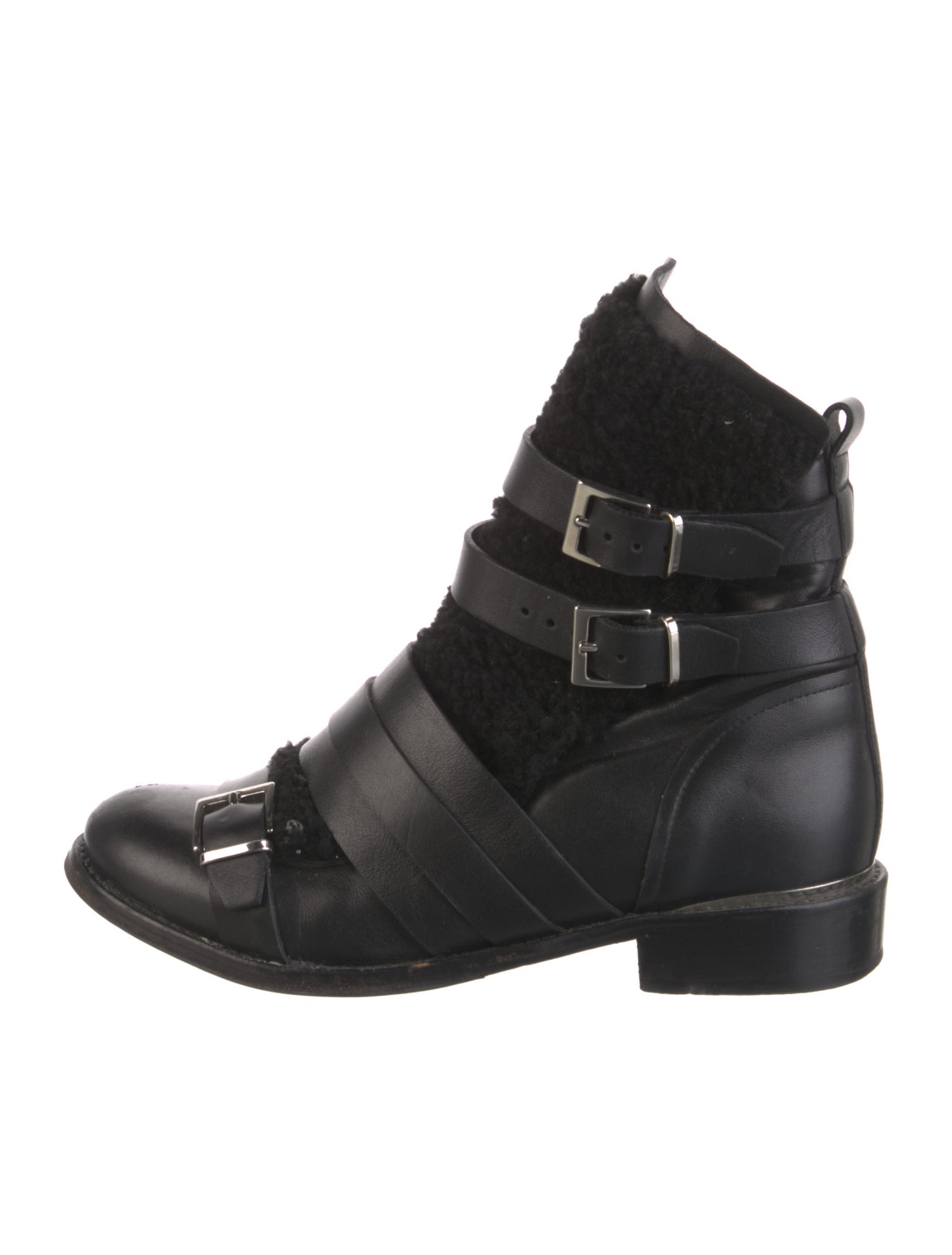 Iro Leather Combat Boots