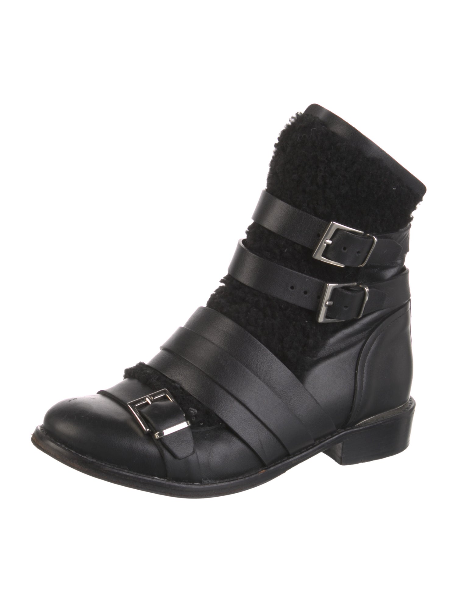 Iro Leather Combat Boots