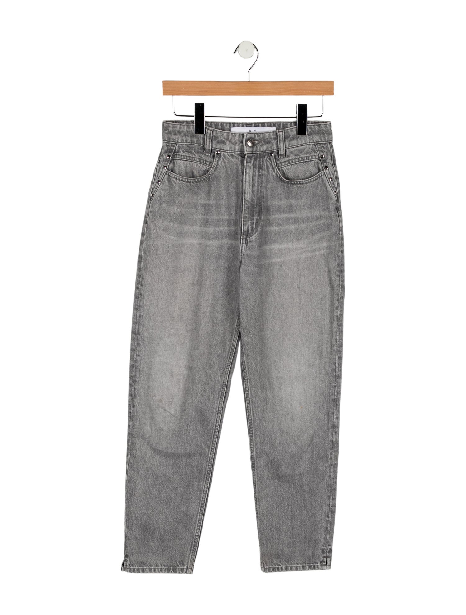 Iro High-Rise Straight Leg Jeans