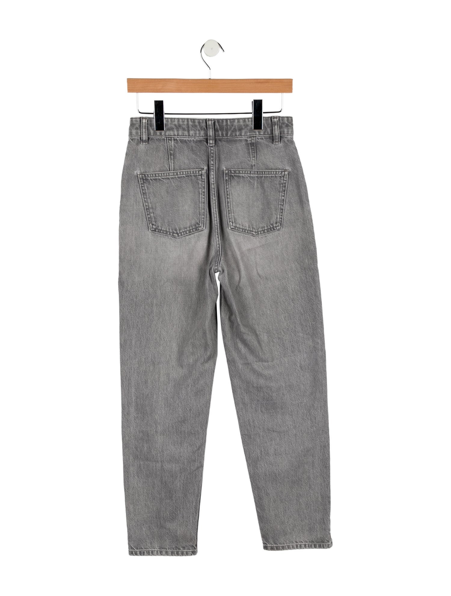 Iro High-Rise Straight Leg Jeans