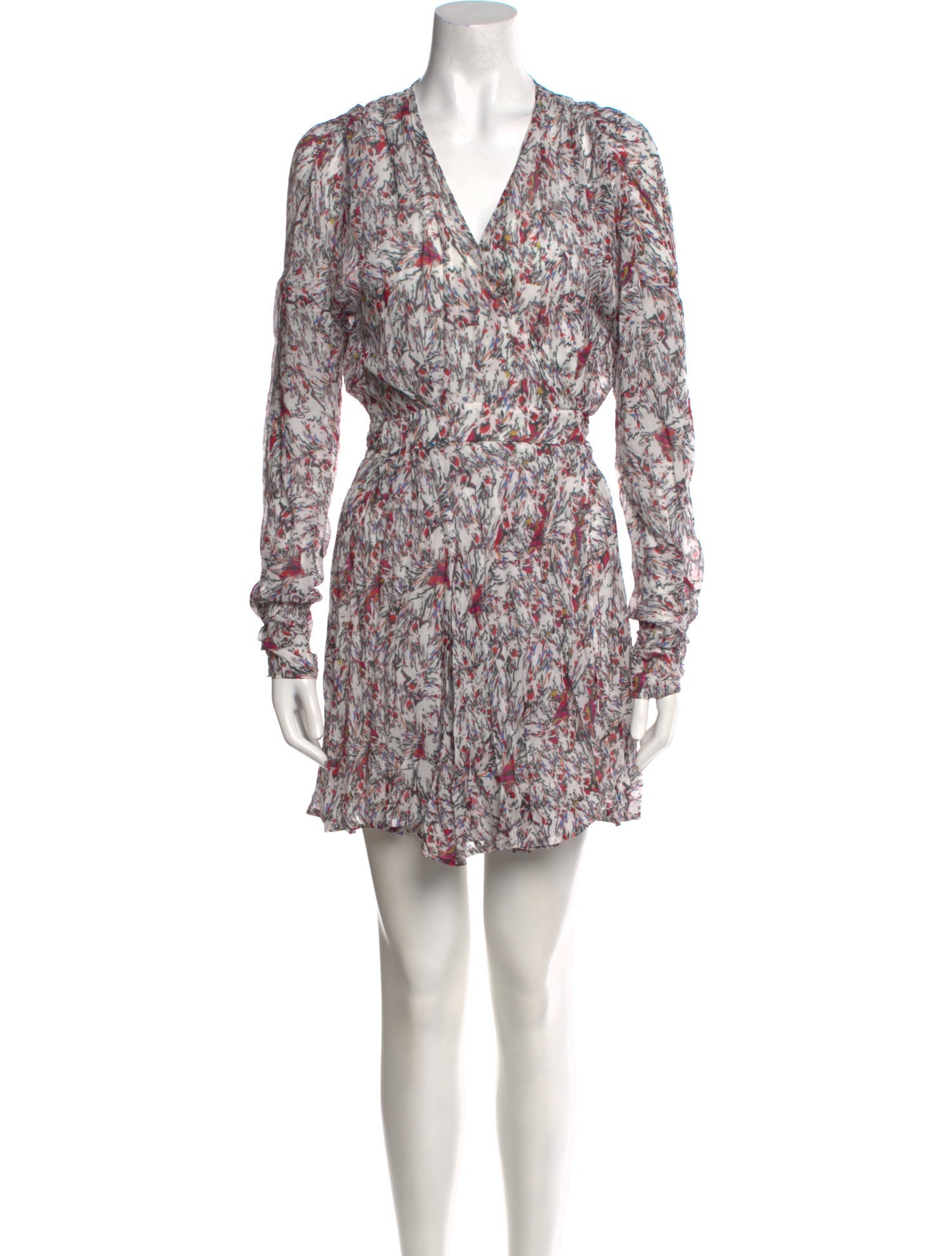 Iro Printed Mini Dress