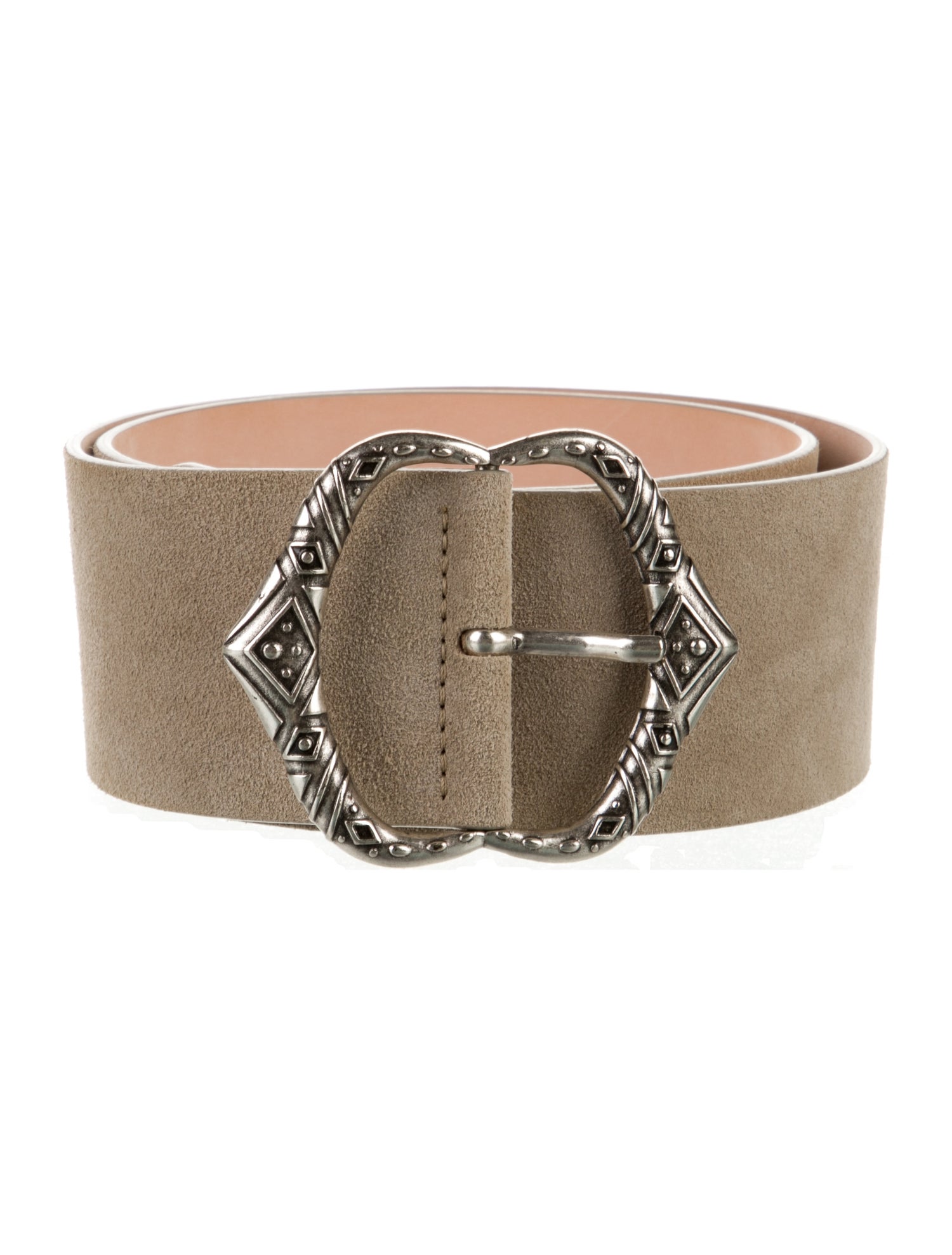 Iro Wide Suede Waist Belt