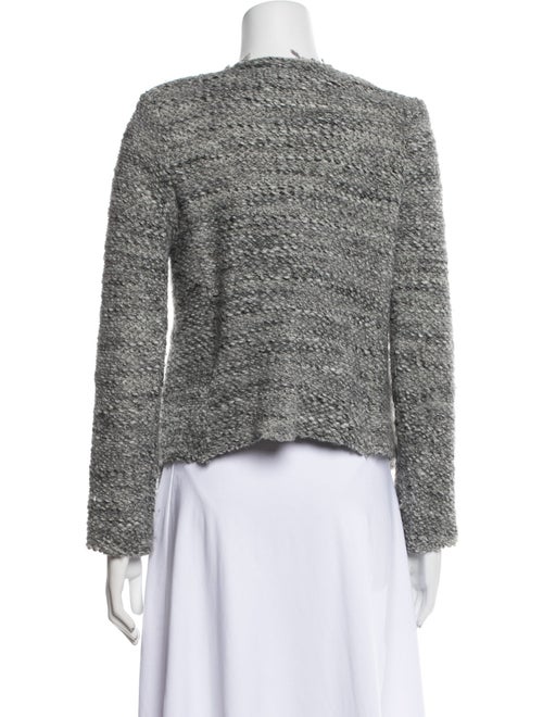 Iro Wool Tweed Pattern Evening Jacket