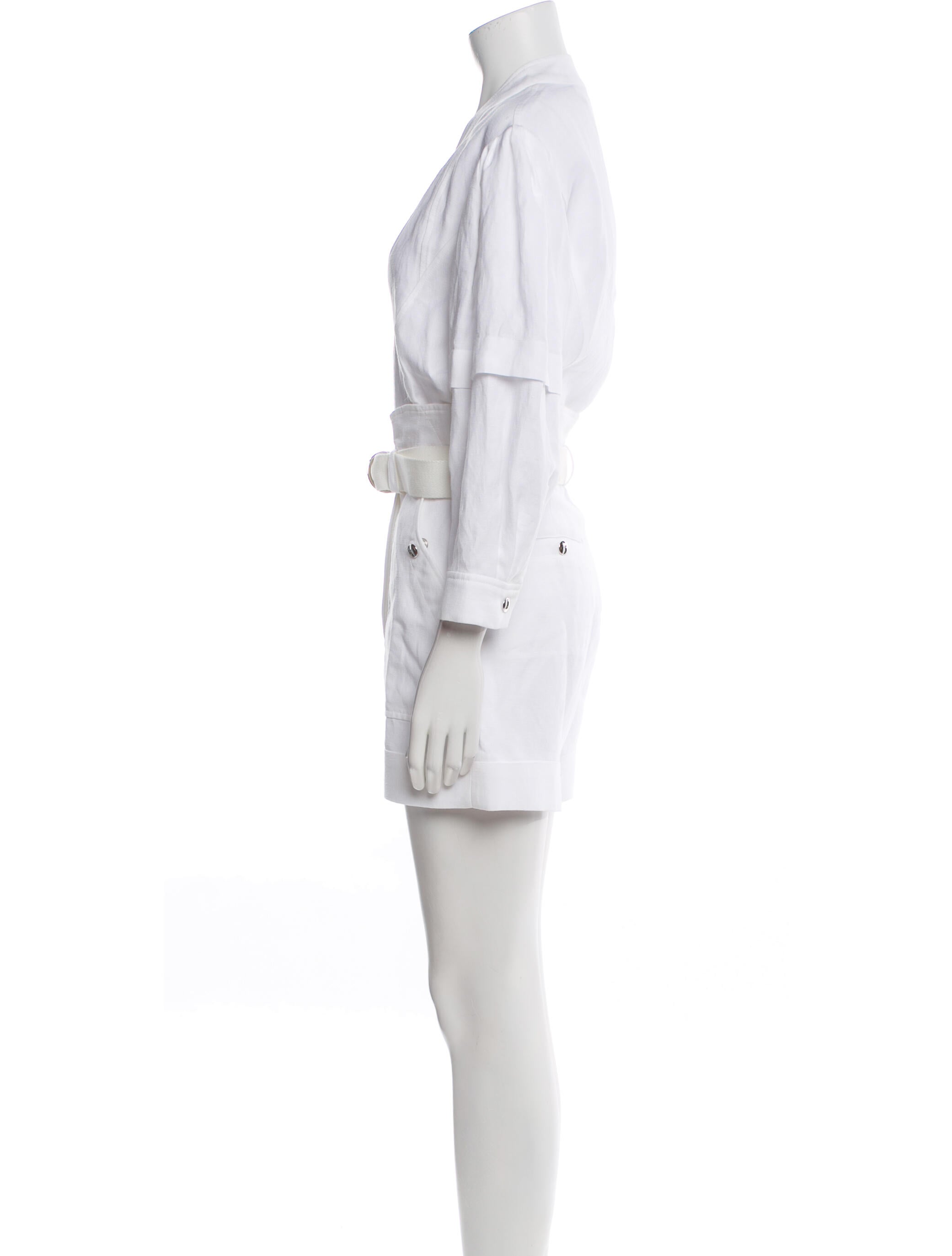 Iro Linen V-Neck Romper w/ Tags