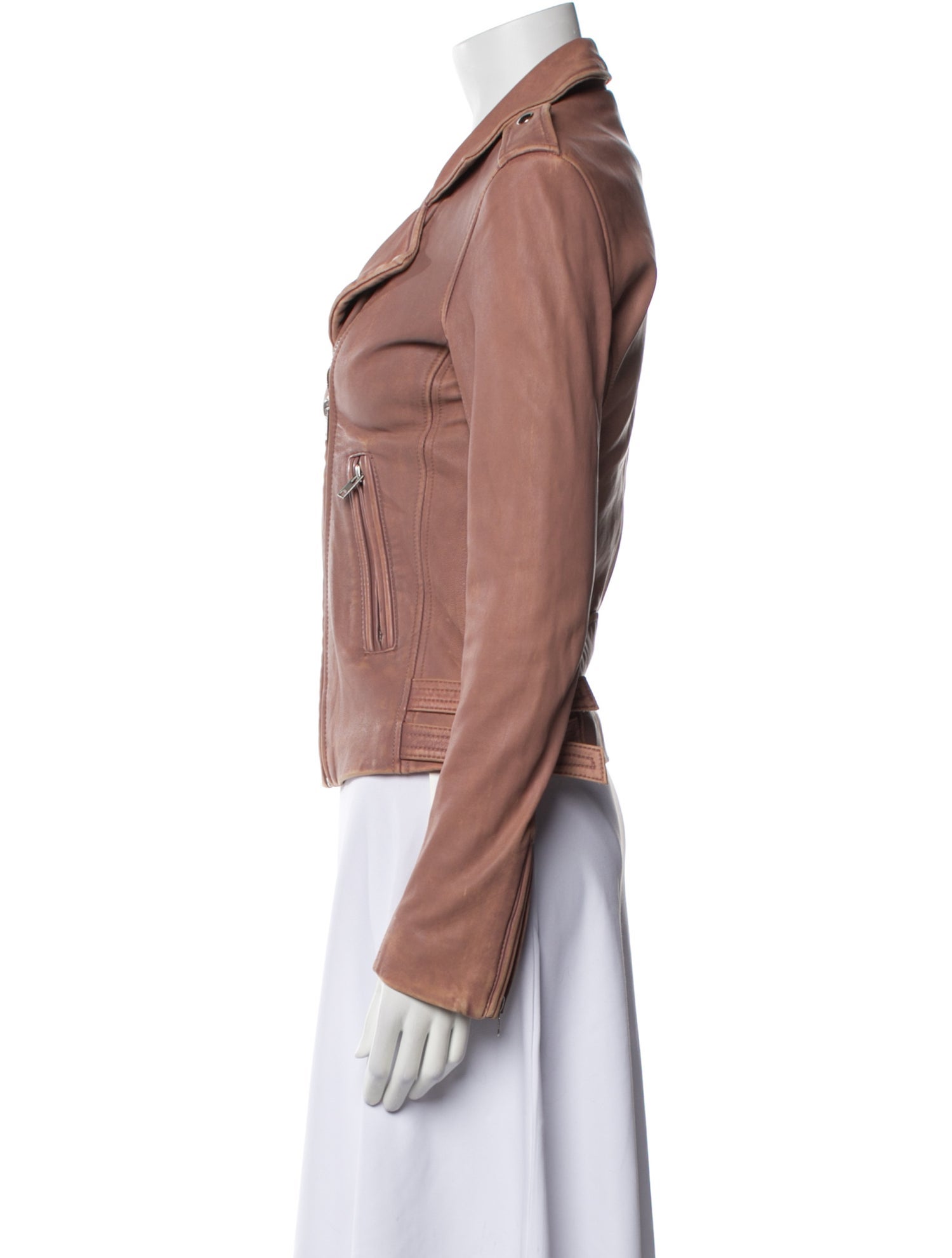 Iro Lamb Leather Biker Jacket