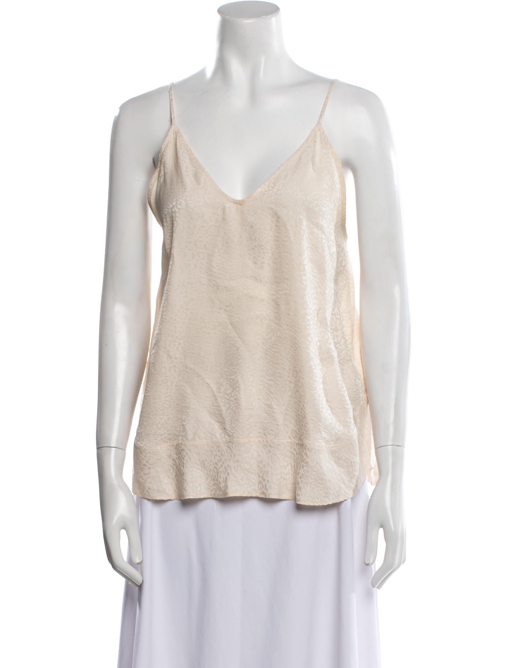 Iro Silk V-Neck Top