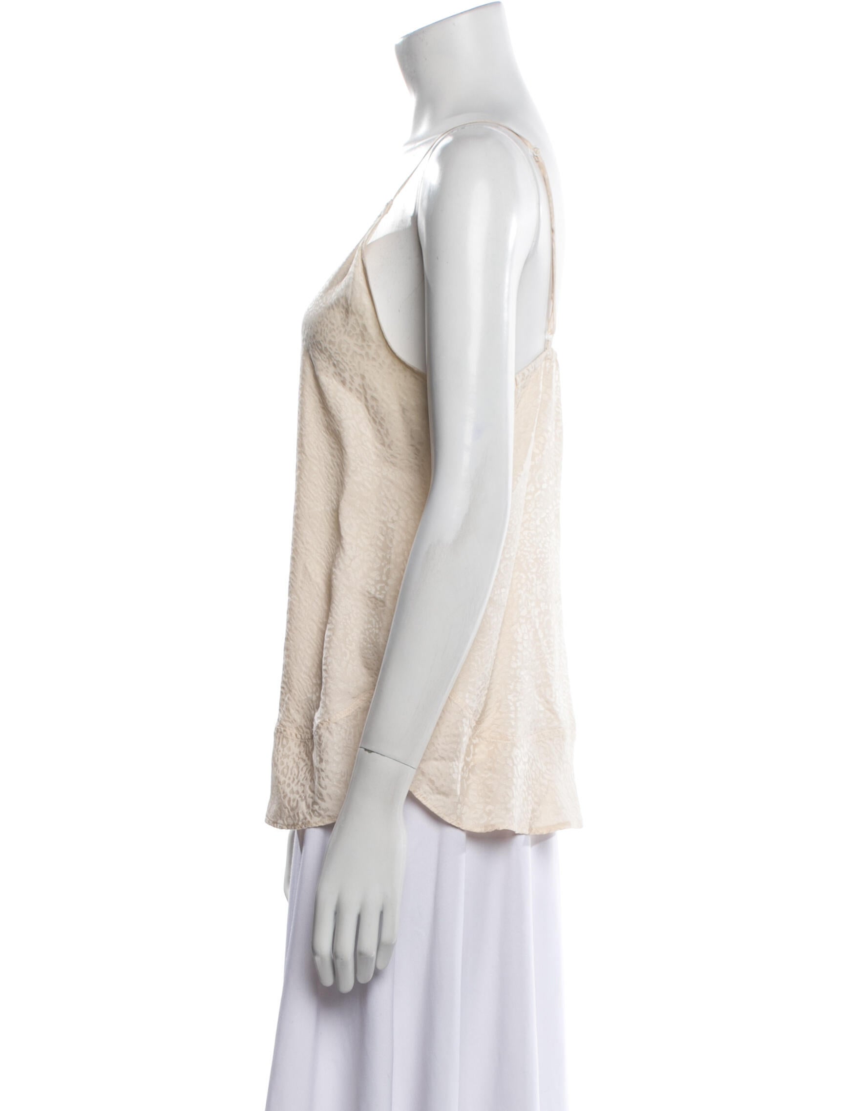 Iro Silk V-Neck Top