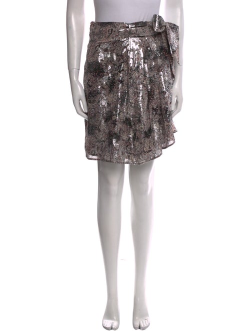 Iro Silk Knee-Length Skirt