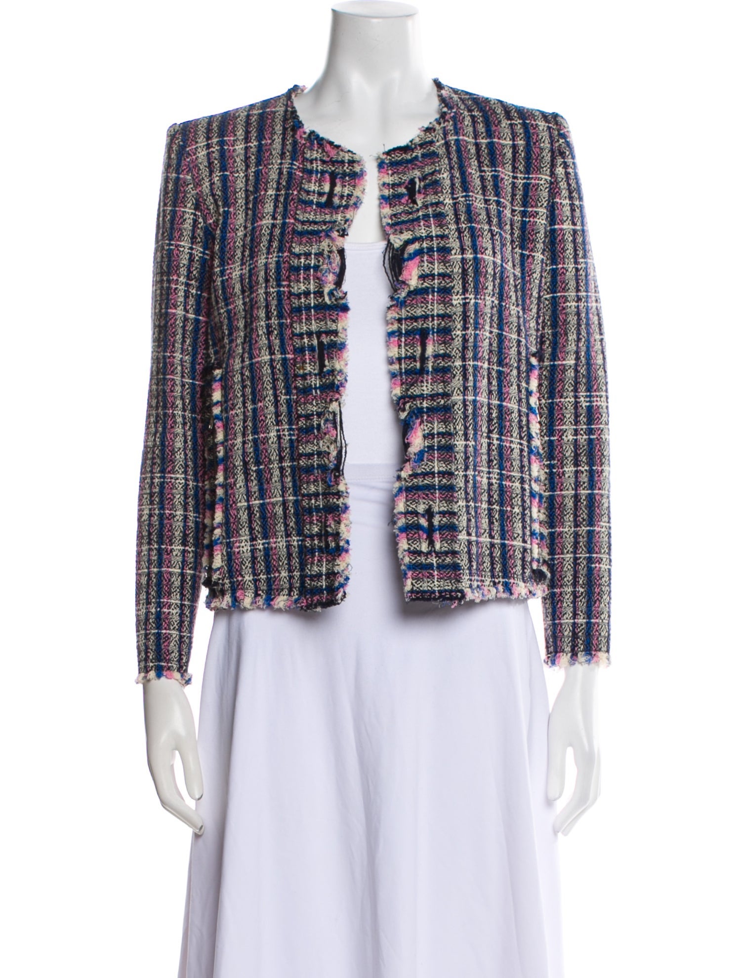 Iro Tweed Pattern Evening Jacket