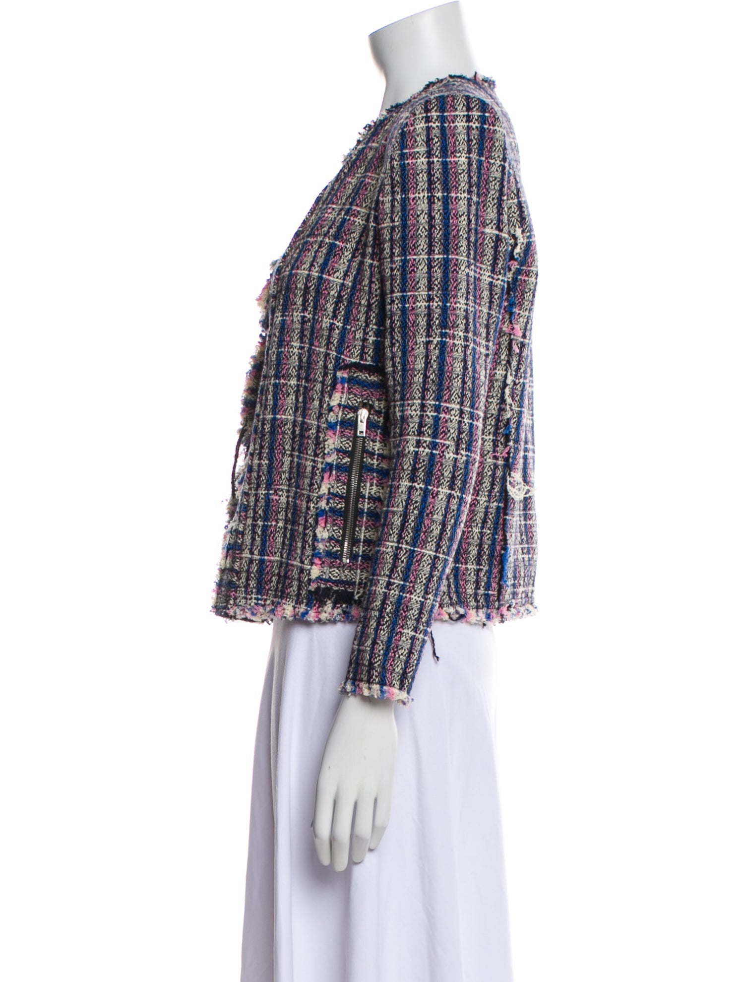 Iro Tweed Pattern Evening Jacket