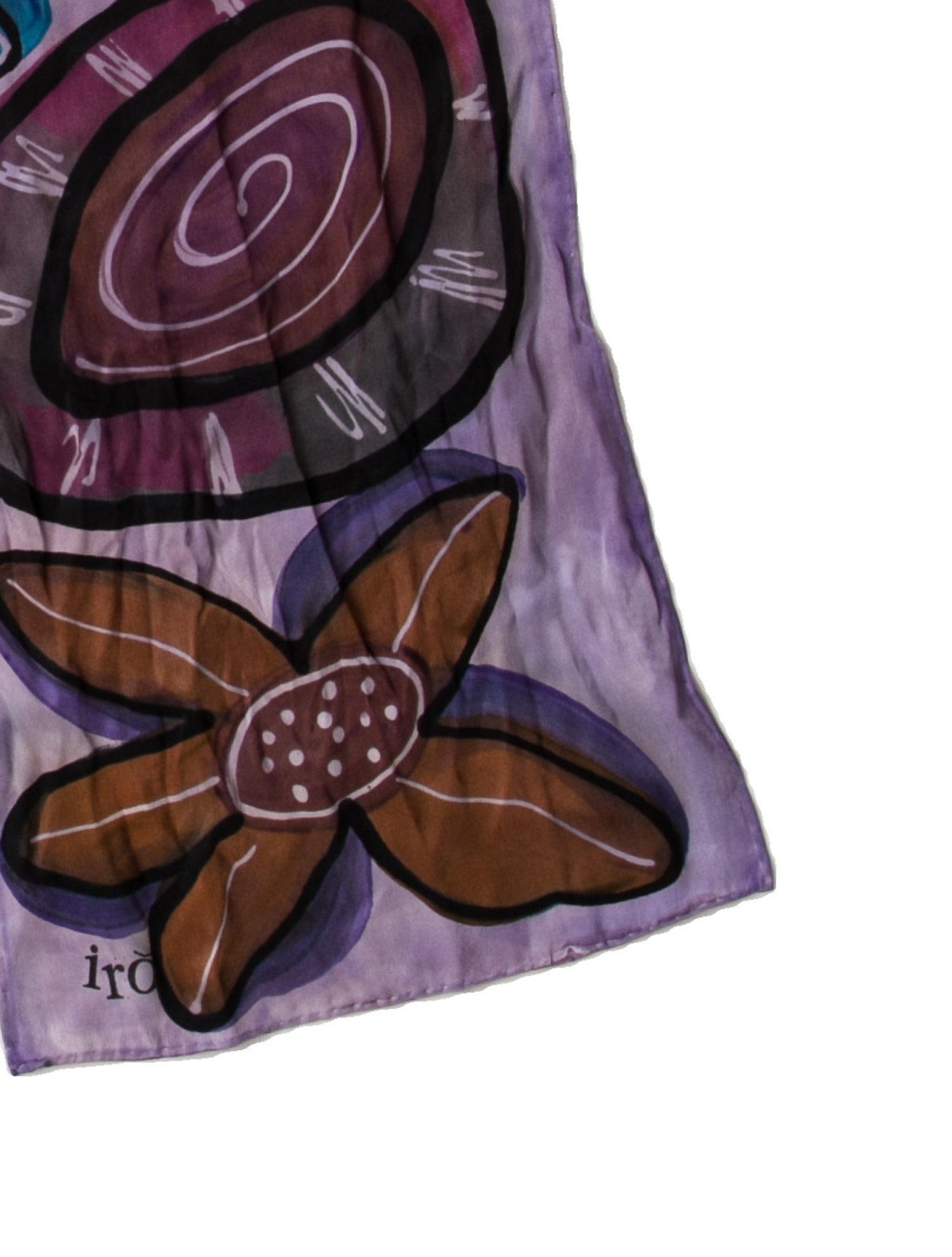 Iro Silk Printed Scarf