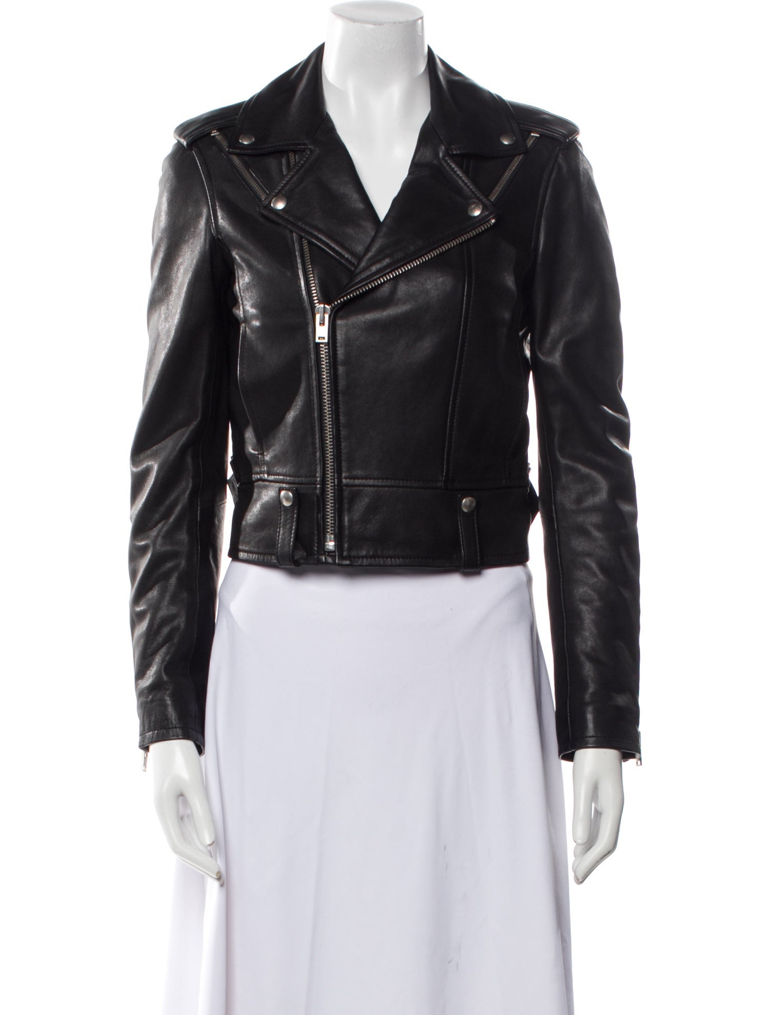 Iro Lamb Leather Biker Jacket