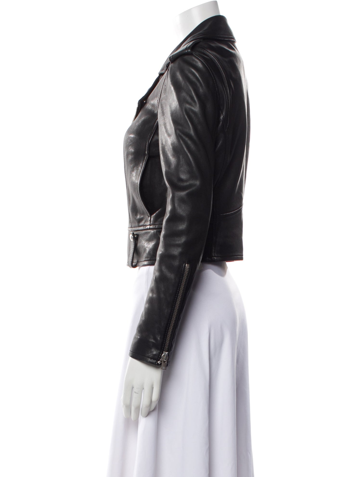 Iro Lamb Leather Biker Jacket