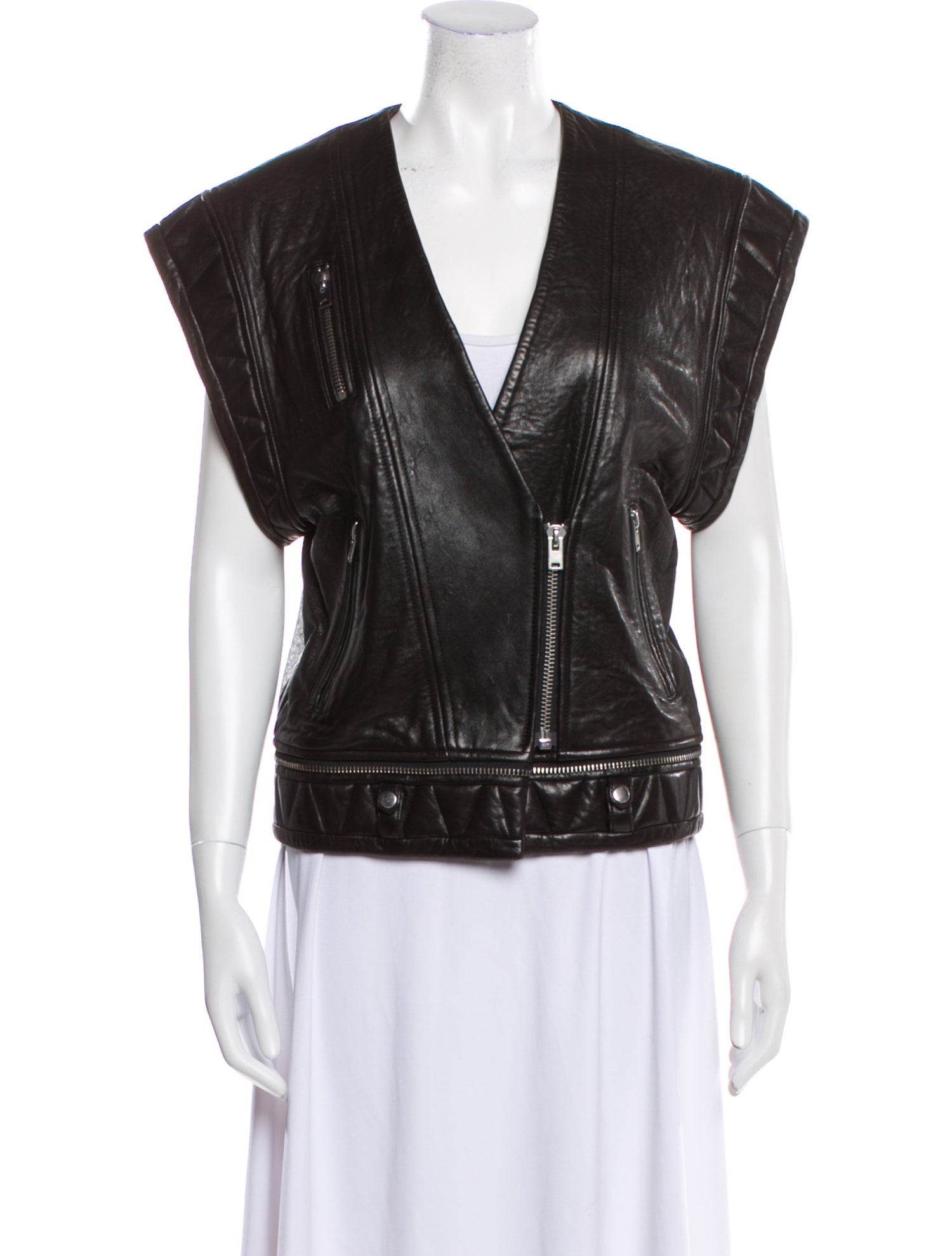 Iro Leather Vest
