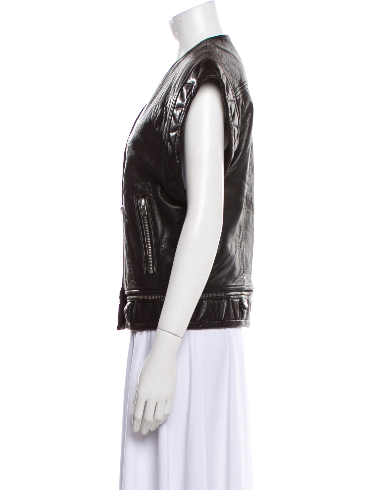 Iro Leather Vest