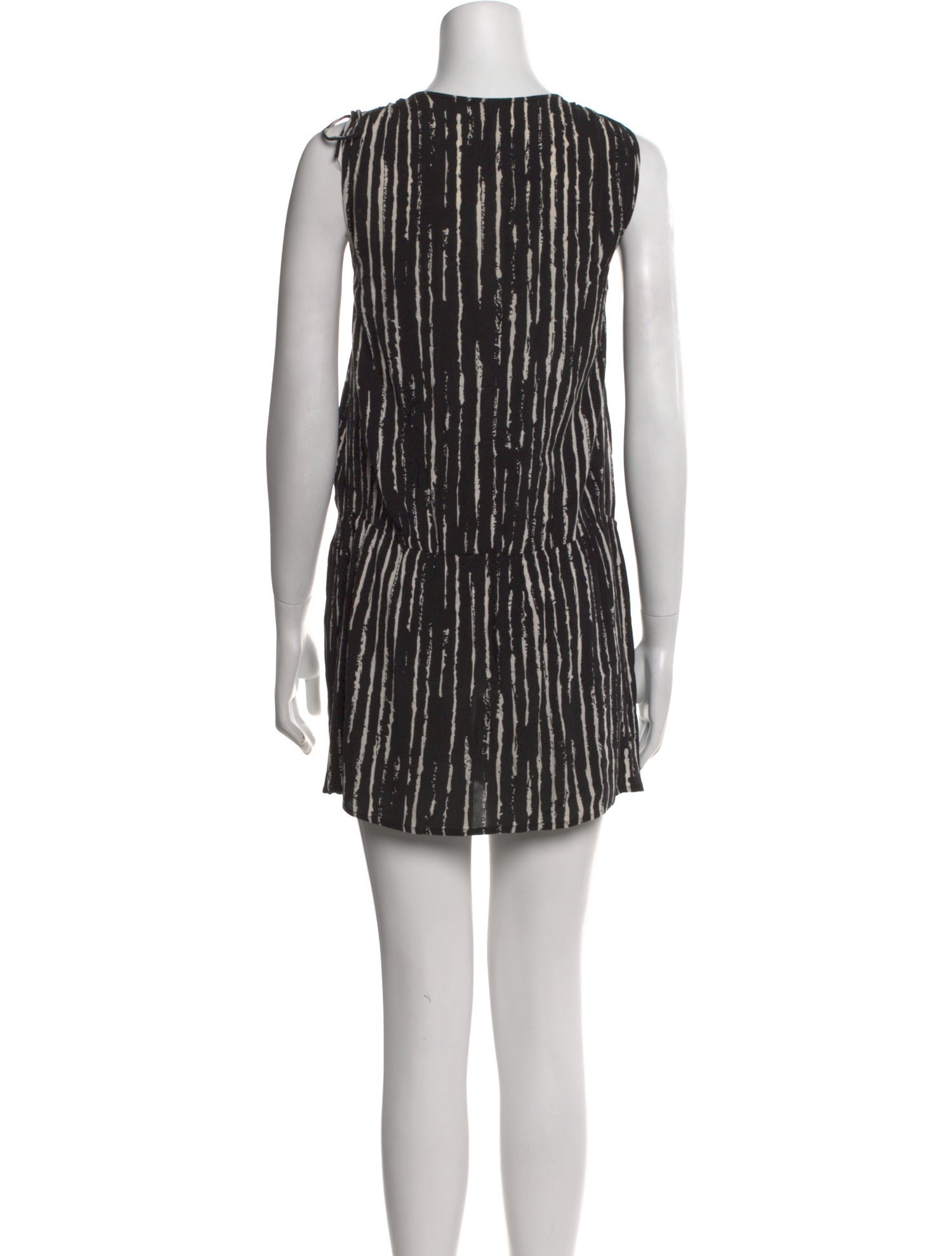 Iro Striped Mini Dress