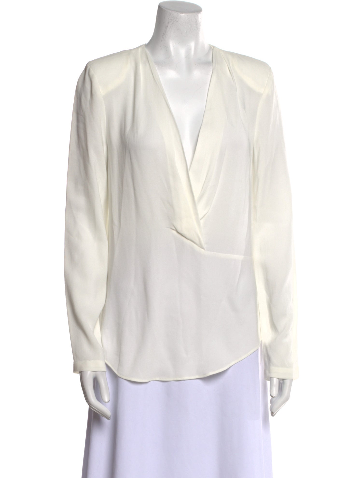 Iro V-Neck Long Sleeve Blouse