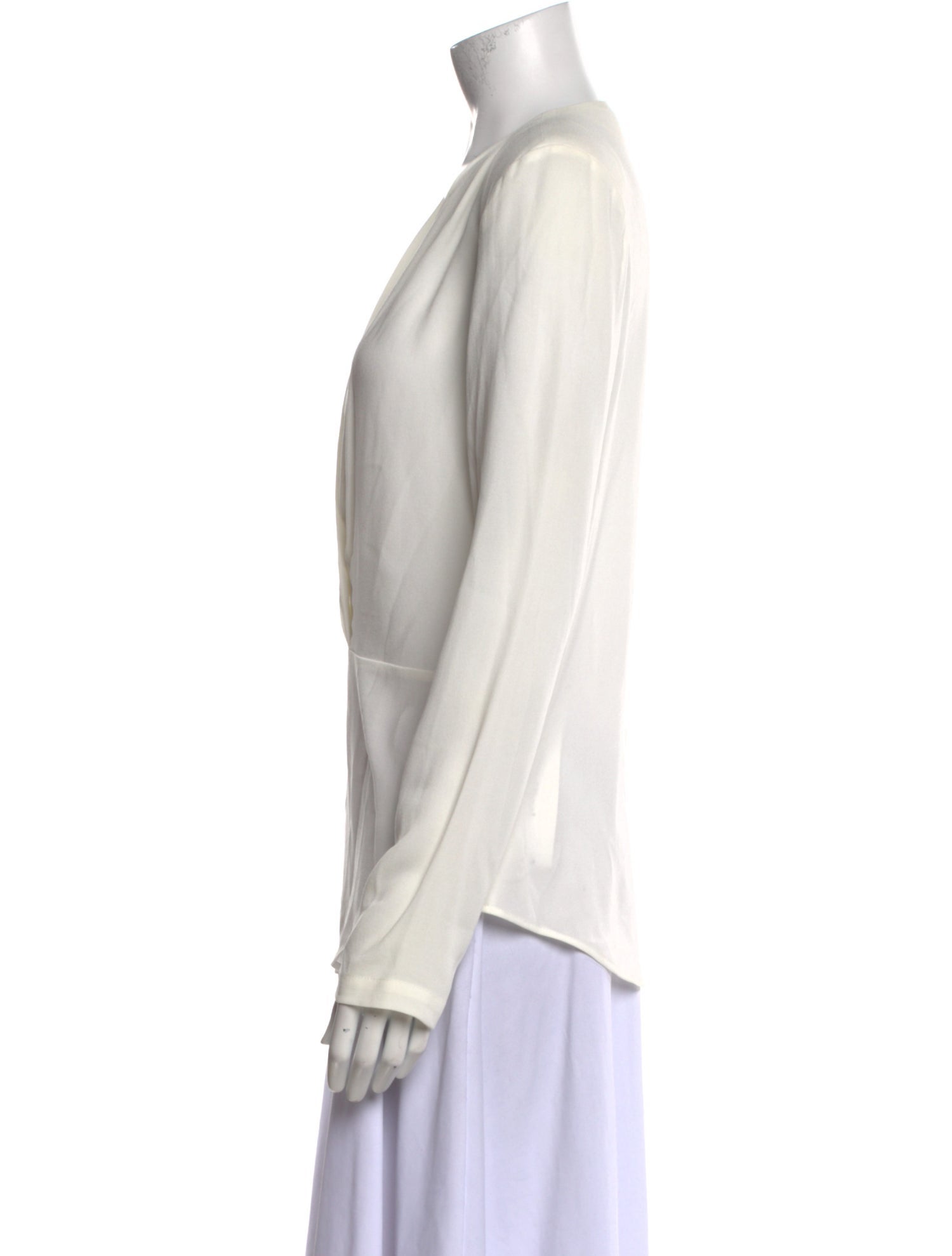 Iro V-Neck Long Sleeve Blouse