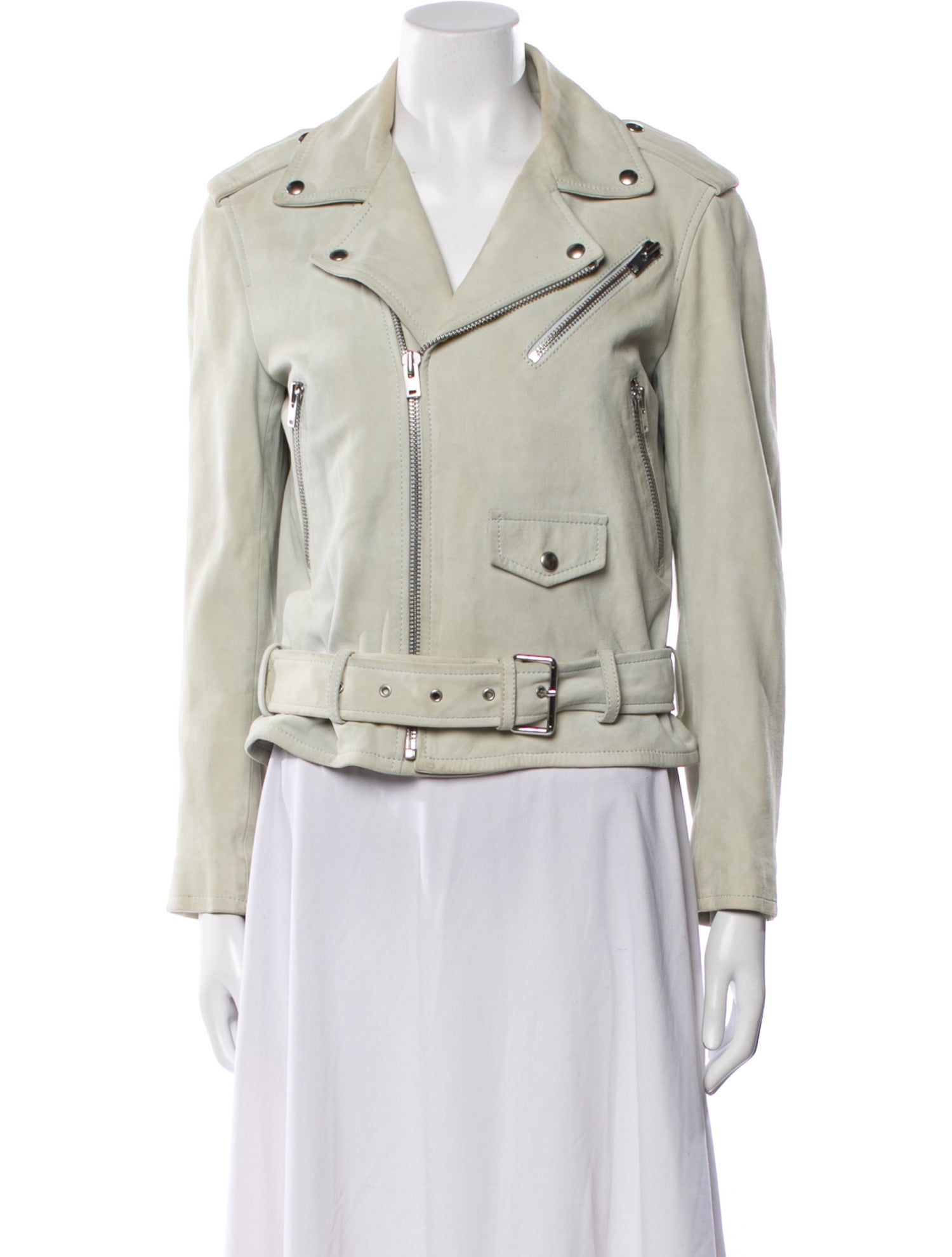 Iro Lamb Leather Biker Jacket