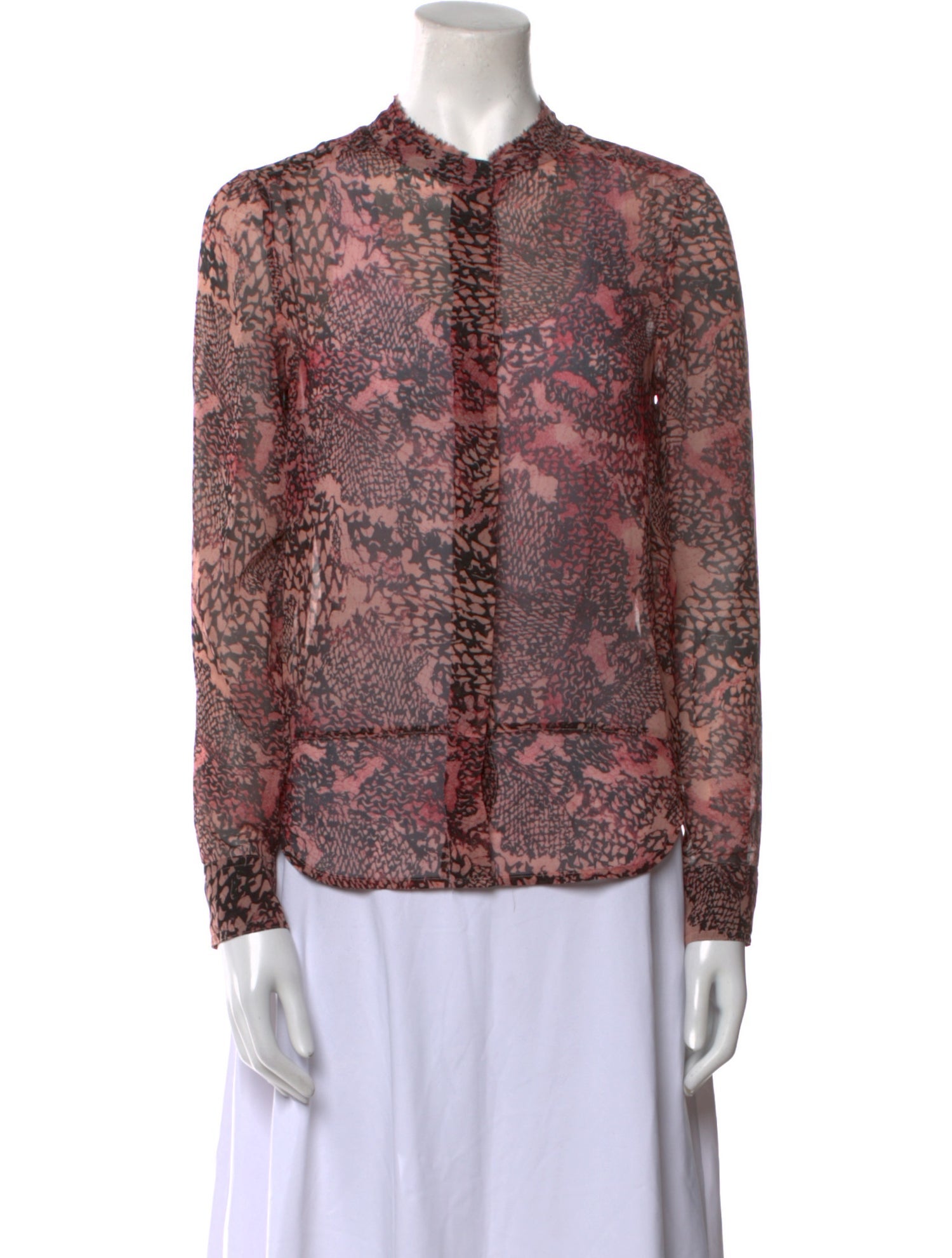 Iro Silk Printed Blouse