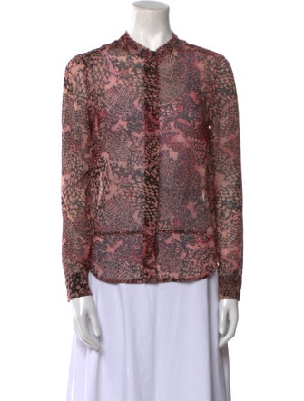 Iro Silk Printed Blouse
