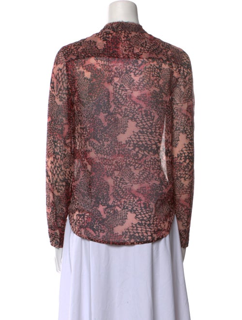 Iro Silk Printed Blouse