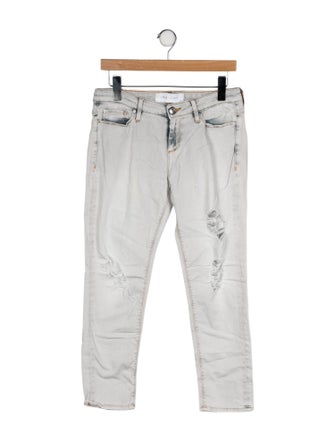 Iro Low-Rise Straight Leg Jeans