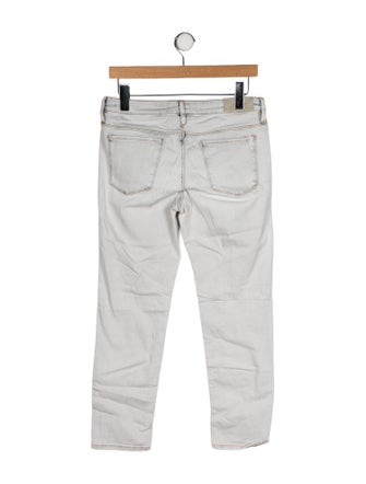 Iro Low-Rise Straight Leg Jeans