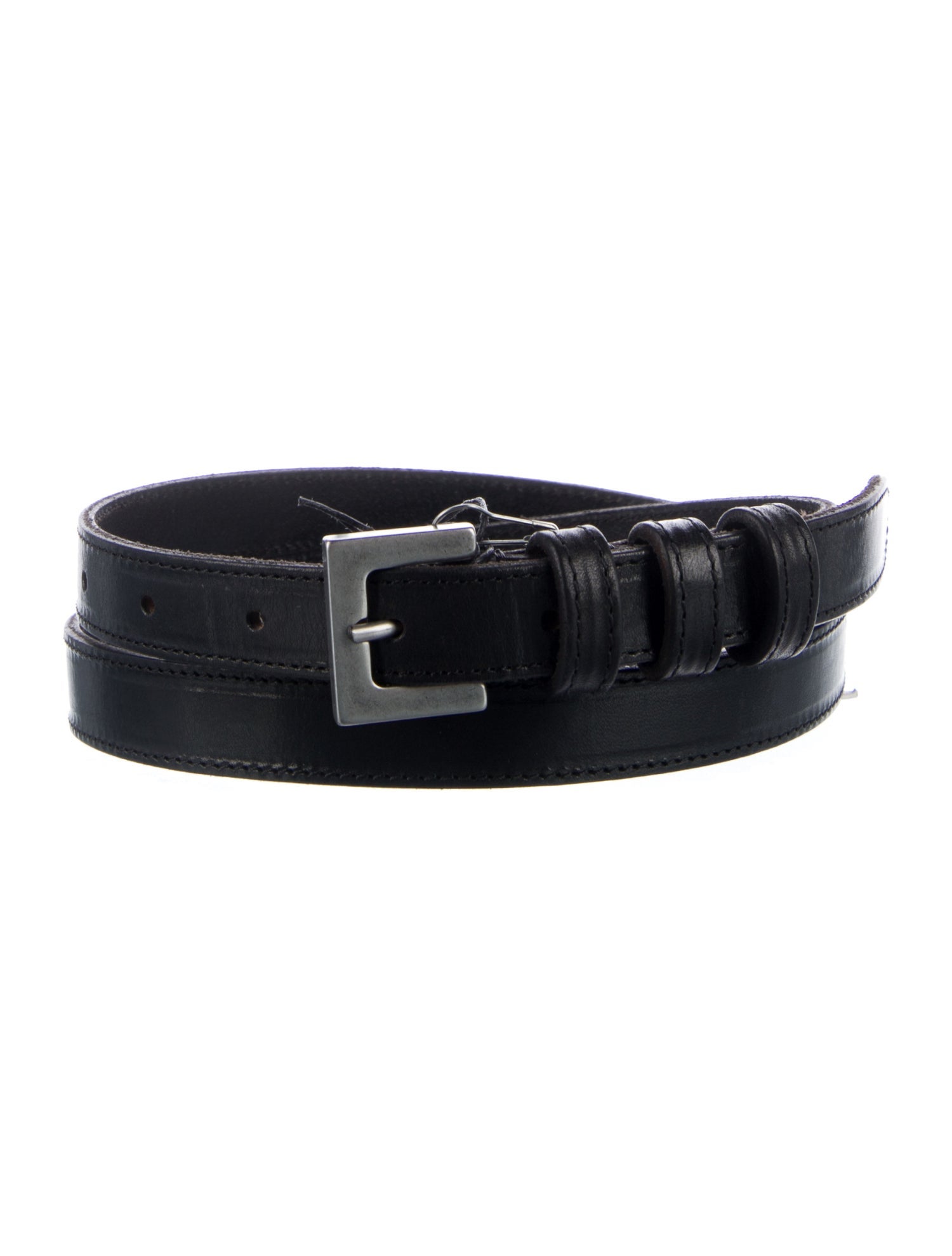 Iro Skinny Leather Belt w/ Tags