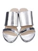Iro Leather Animal Print Slides