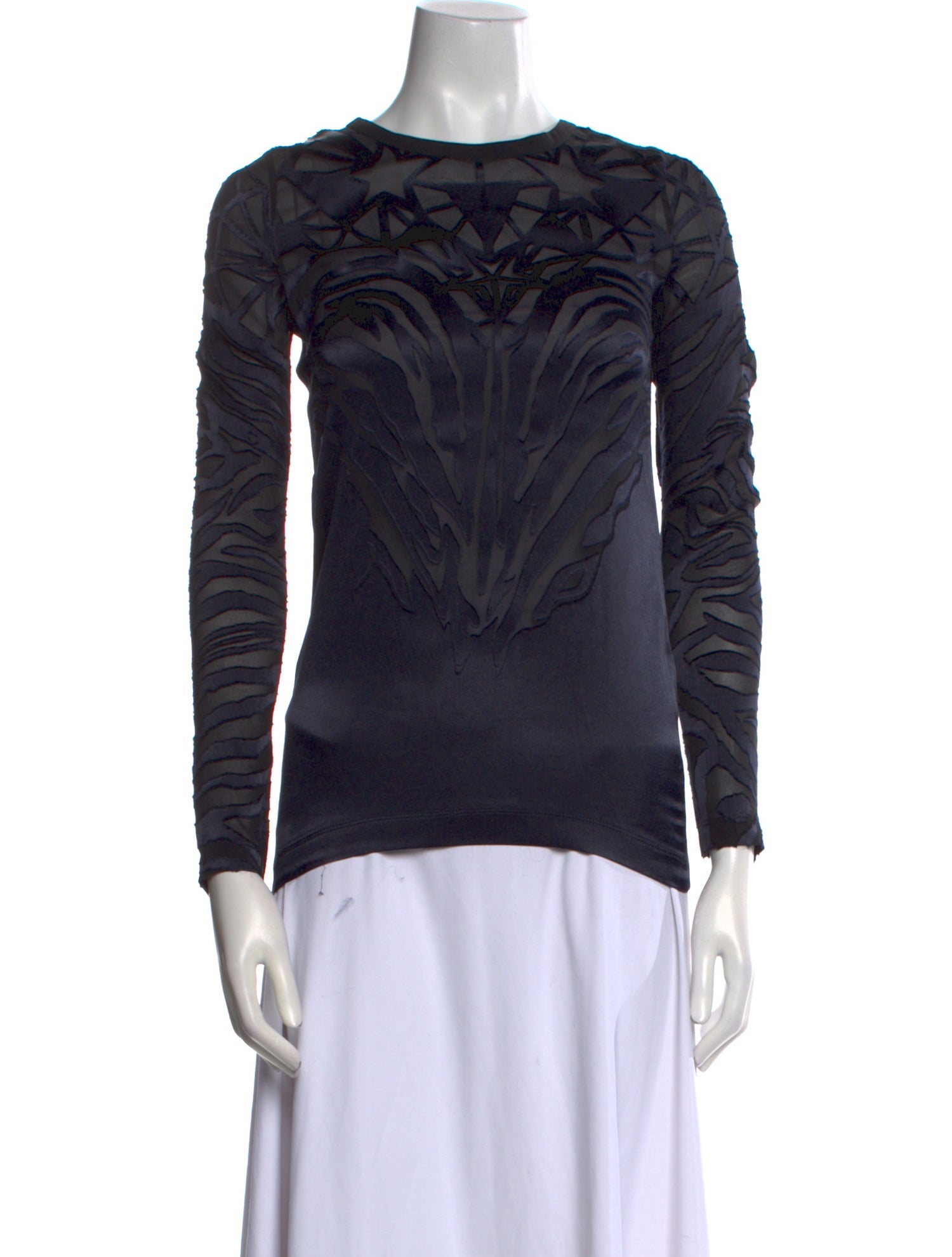 Iro Bateau Neckline Long Sleeve Sweatshirt